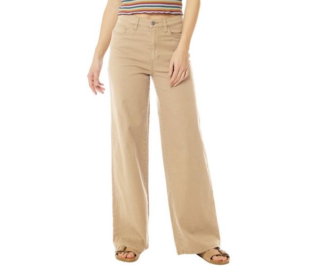 Love Tree Women's Juniors High Rise Linen Joggers : : Clothing,  Shoes & Accessories