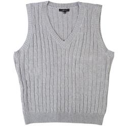 Juniors Solid Sweater Vest