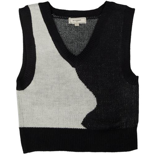 No Comment Juniors Solid Wave Knit Pullover Sweater