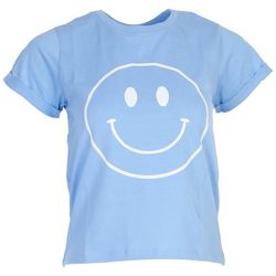 Love Dazed Juniors Smiley Face T-shirt