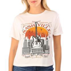 Juniors Free Soul Music City T-shirt