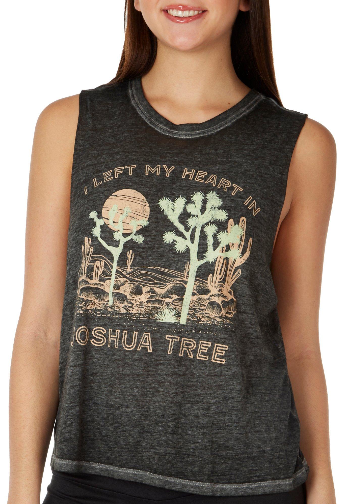 Juniors Joshua Tree Burnout Tank
