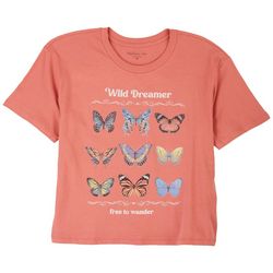 Rebellious One Juniors Wild Butterfly T-Shirt