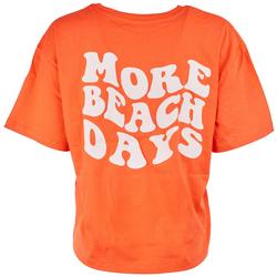 Day Break Juniors More Beach Days T-shirt