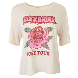 No Comment Rock & Roll Rose Short Sleeve Shirt