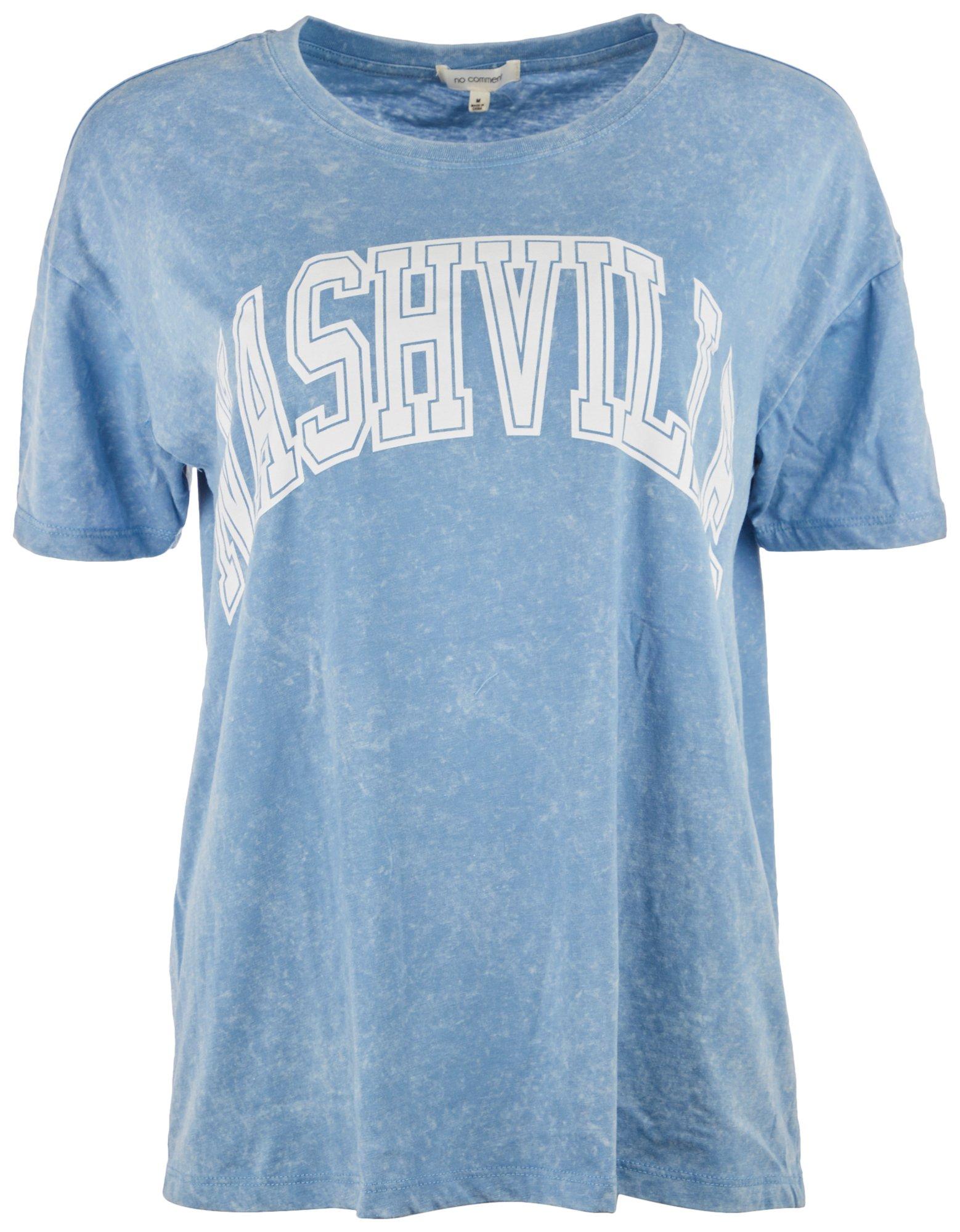 No Comment Juniors Nashville Short Sleeve T-Shirt
