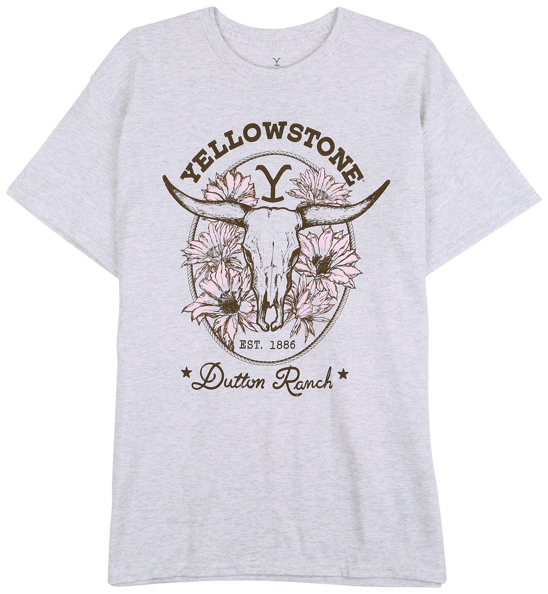 Juniors Yellowstone T-shirt