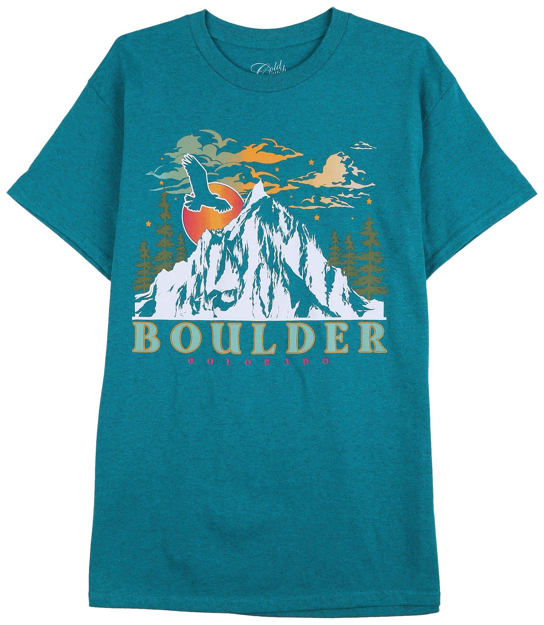 Gold Rush Boulder Colorado Screen Print T-Shirt