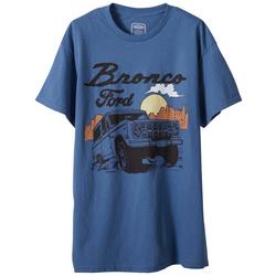 Juniors Ford Bronco Solid Screen Print T-Shirt