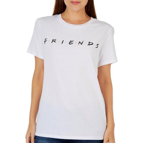 FRIENDS Juniors Friends Logo Short Sleeve T-Shirt