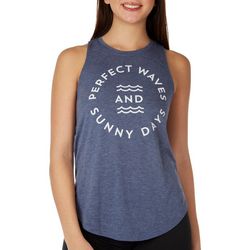Hybrid Juniors Perfect Waves And Sunny Days High Neck Tank