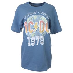 AC/DC Juniors Solid Concert Screen Print T-Shirt