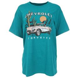 Juniors Chevrolet Corvette Short Sleeve Tee