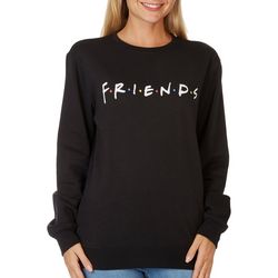 FRIENDS Juniors Solid Friends Long Sleeve Sweater