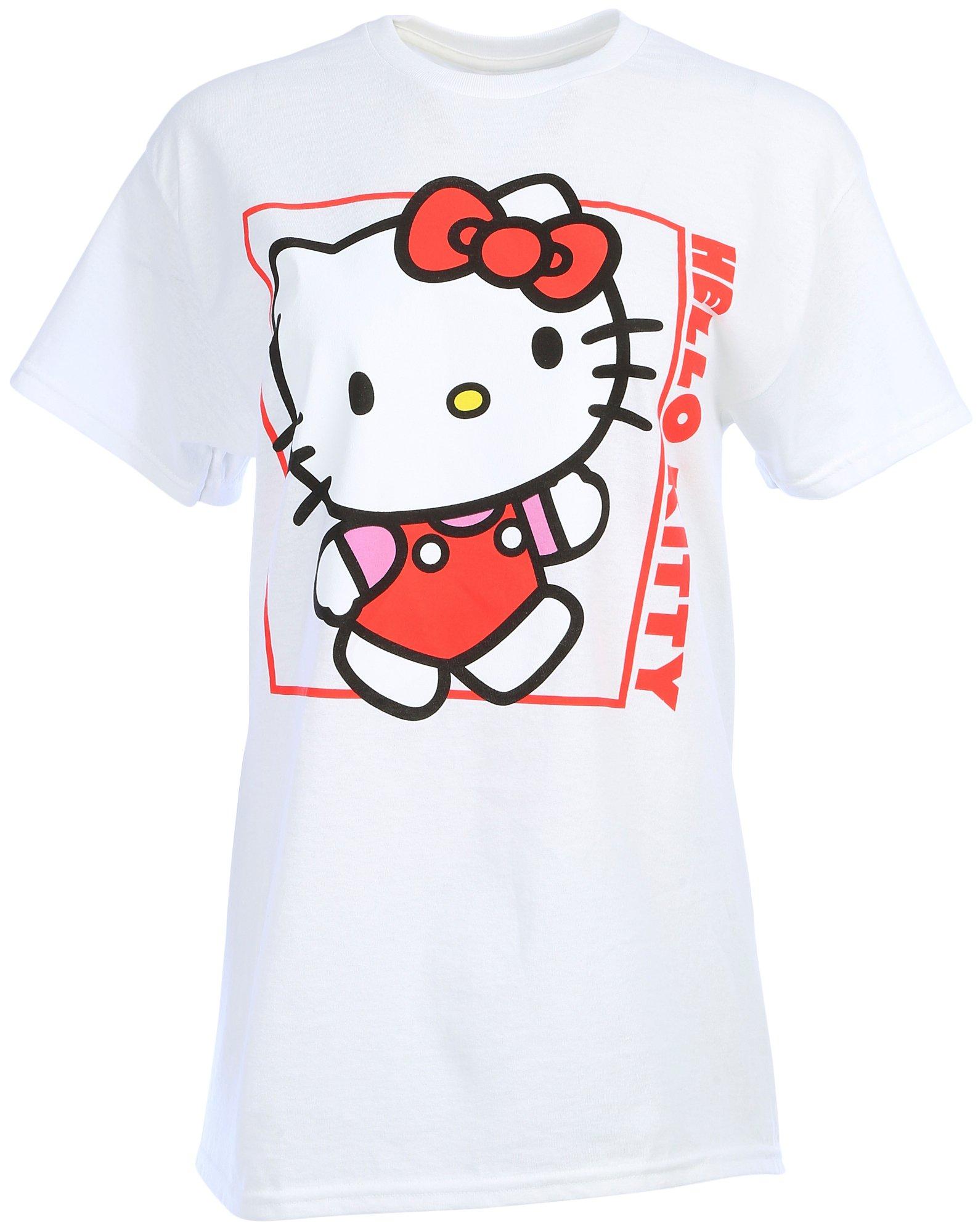 Juniors Hello Kitty Short Sleeve Tee