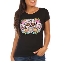 Juniors Day Of The Dead Short Sleeve Tee