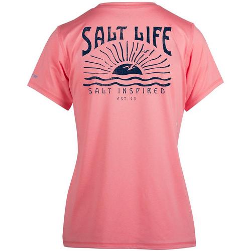 Salt Life Juniors Salt Inspired Sunset Short Sleeve