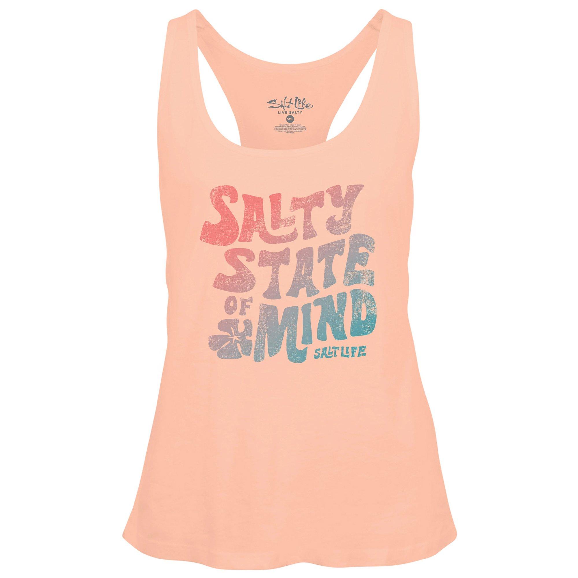 Juniors Salty State Of Mind Tank Top