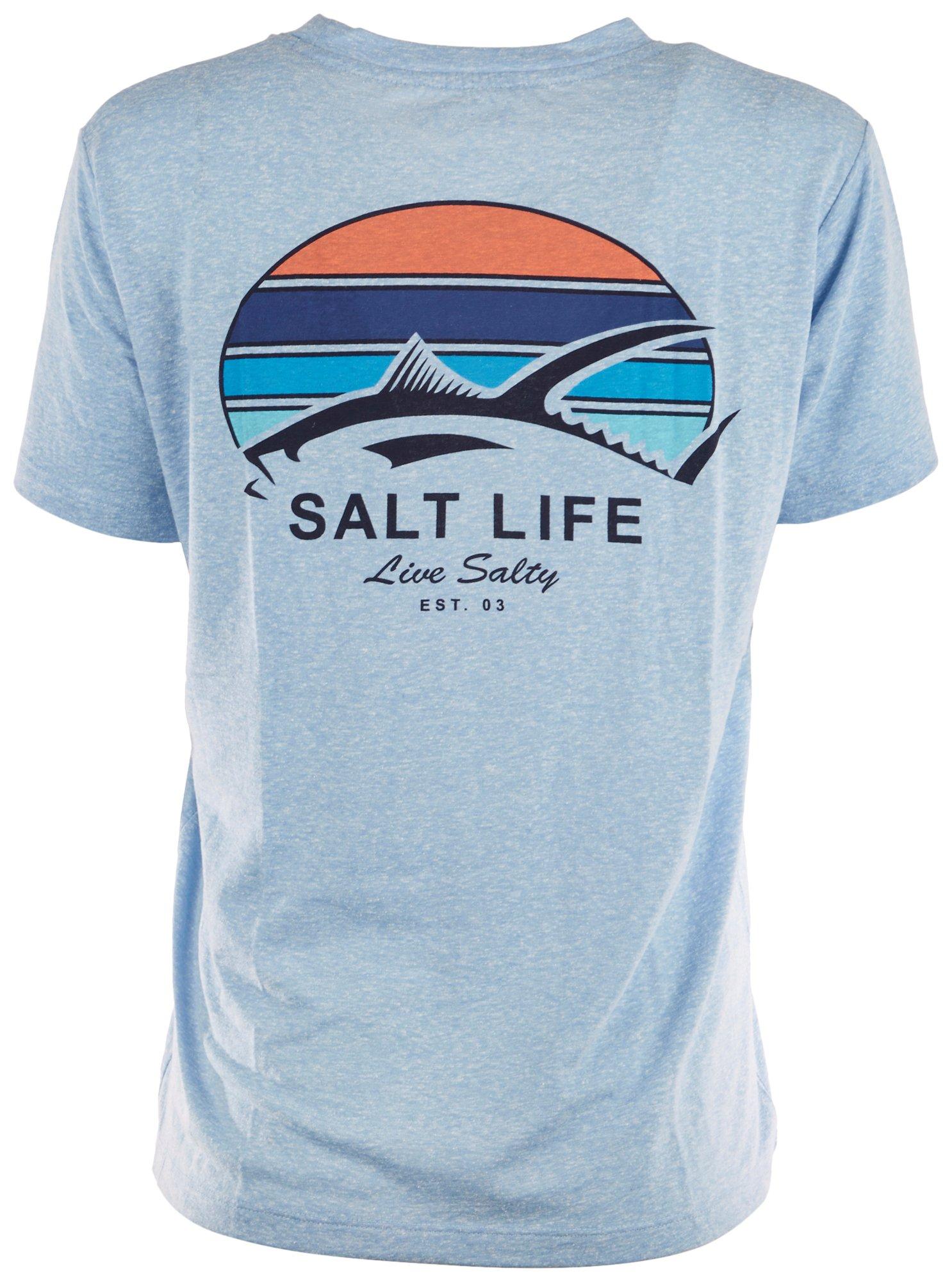 Salt Life Juniors Live Salty Short Sleeve Tee