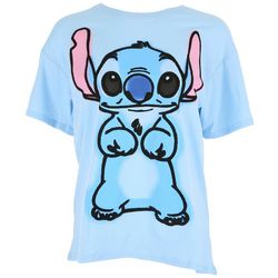 Juniors Stitch Rope Stitched Short Sleeve Tee