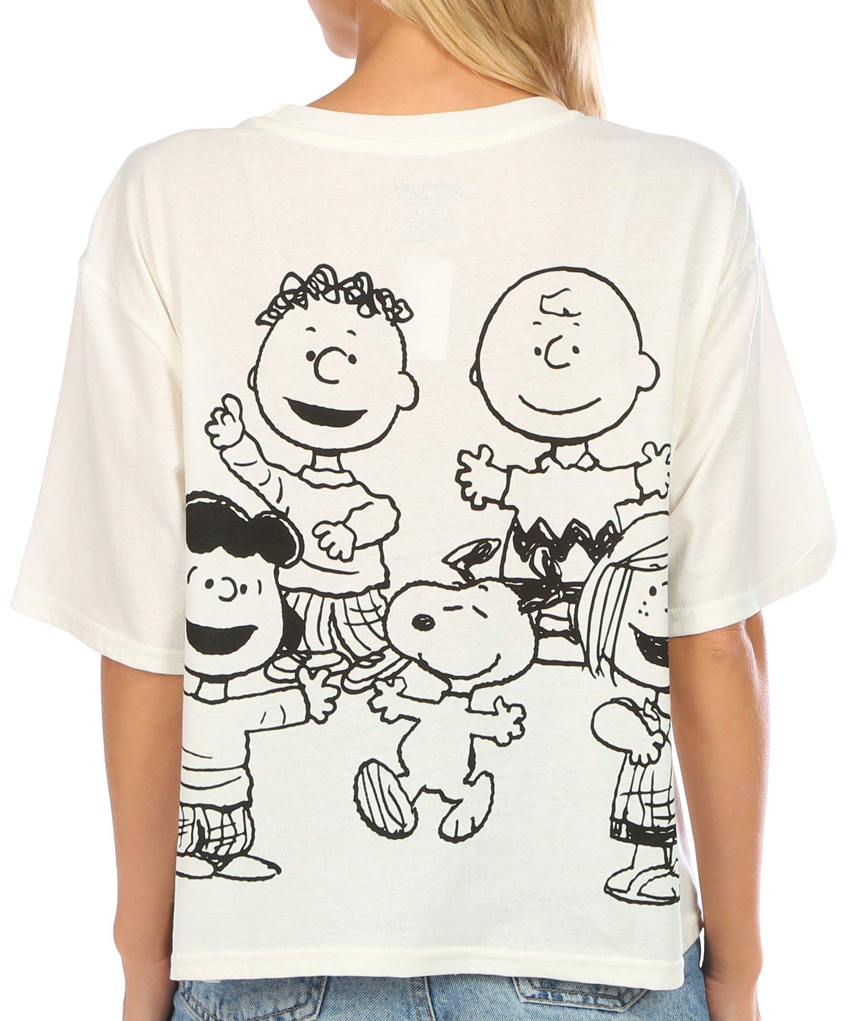 Juniors Stay Cool Peanuts T-Shirt
