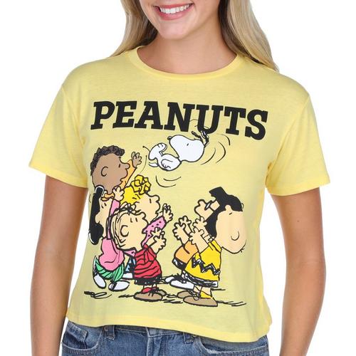 Peanuts Juniors Peanuts Gang Short Sleeve T-Shirt