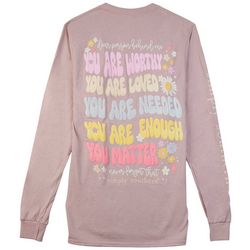 Simply Southern Juniors You Are Loved Long Sleeve Shirt