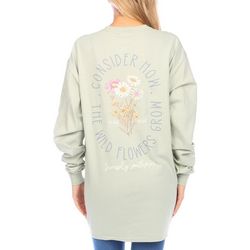 Simply Southern Juniors Wildflowers Long Sleeve Shirt