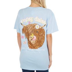 Simply Southern Juniors Oopsy Daisy Short Sleeve Top