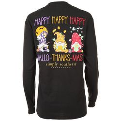 Juniors Simply Southern Happy Everything Long Sleeve T-Shirt