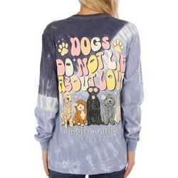 Simply Southern Juniors Dogs Love Long Sleeve Shirt