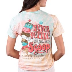 Simply Southern Juniors Never Settle T-Shirt