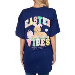 Simply Southern Juniors Easter Vibes Short Sleeve Top