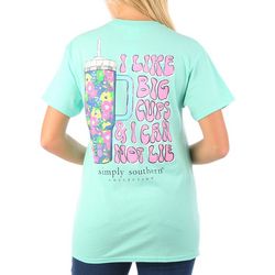 Simply Southern Juniors Big Cups Short Sleeve Top