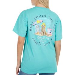 Simply Southern Juniors Salty Buddy Short Sleeve Top