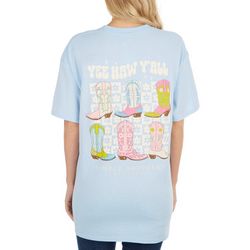 Simply Southern Juniors Hee Haw Y'All Short Sleeve Top