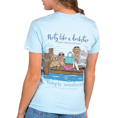 Simply Southern Juniors Party Like A Dockstar T-Shirt