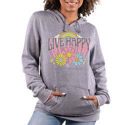 Juniors Live Happy Don't Trip On What's Behind You Hoodie