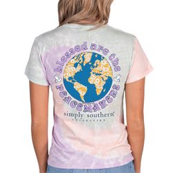 Simply Southern Juniors Peacemakers Tie Dye T-Shirt