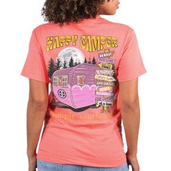 Simply Southern Juniors Happy Camper Short Sleeve T-Shirt