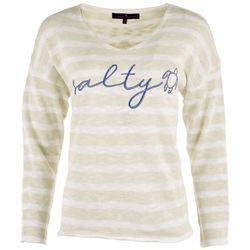 Simply Southern Juniors Pull Over Sweater