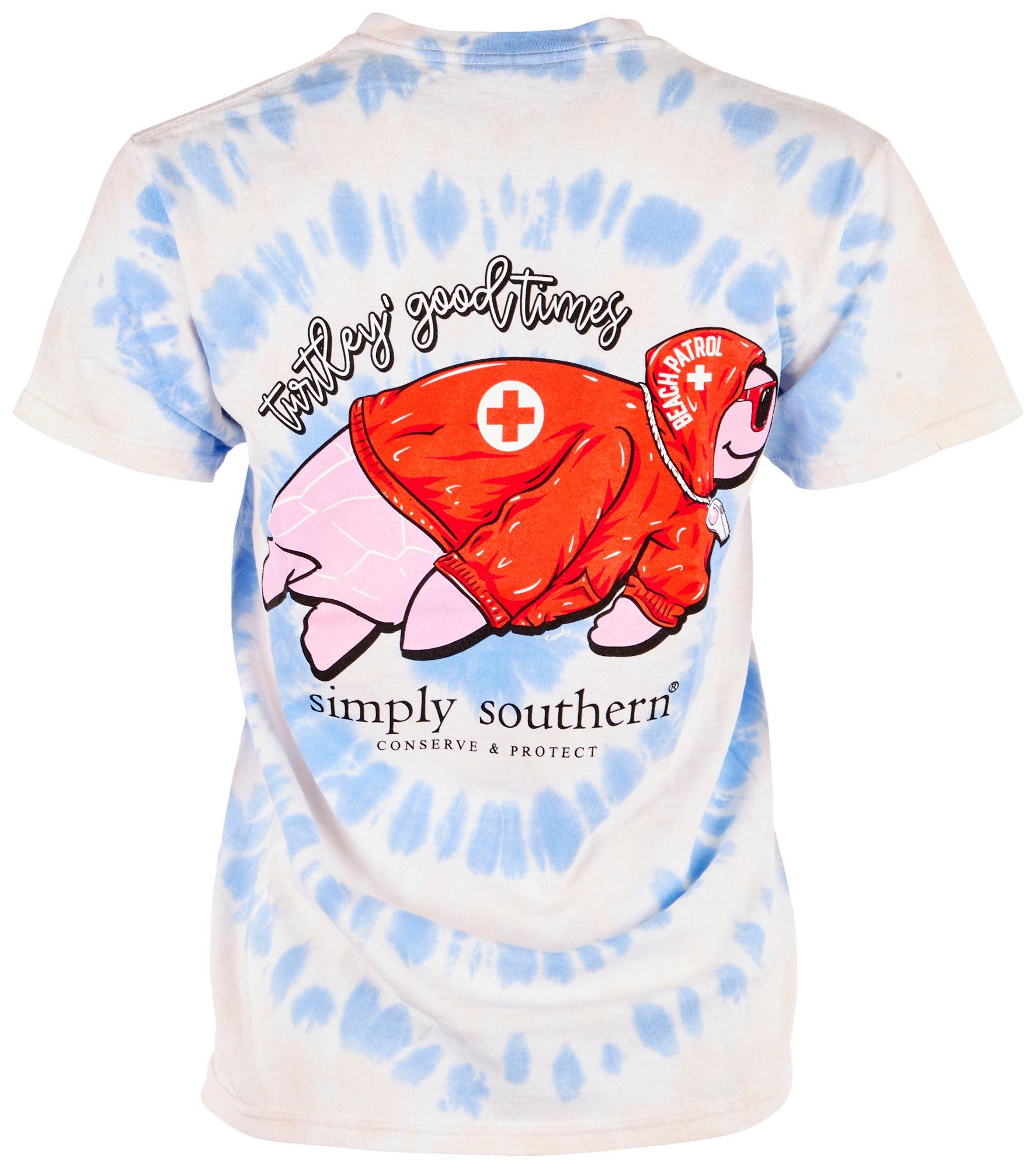 Simply Southern Juniors Sea Trutle Short Sleeve Top