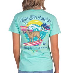 Simply Southern Juniors Simple Surf Short Sleeve Top