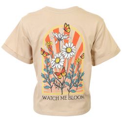 Juniors Watch Me Bloom T-Shirt