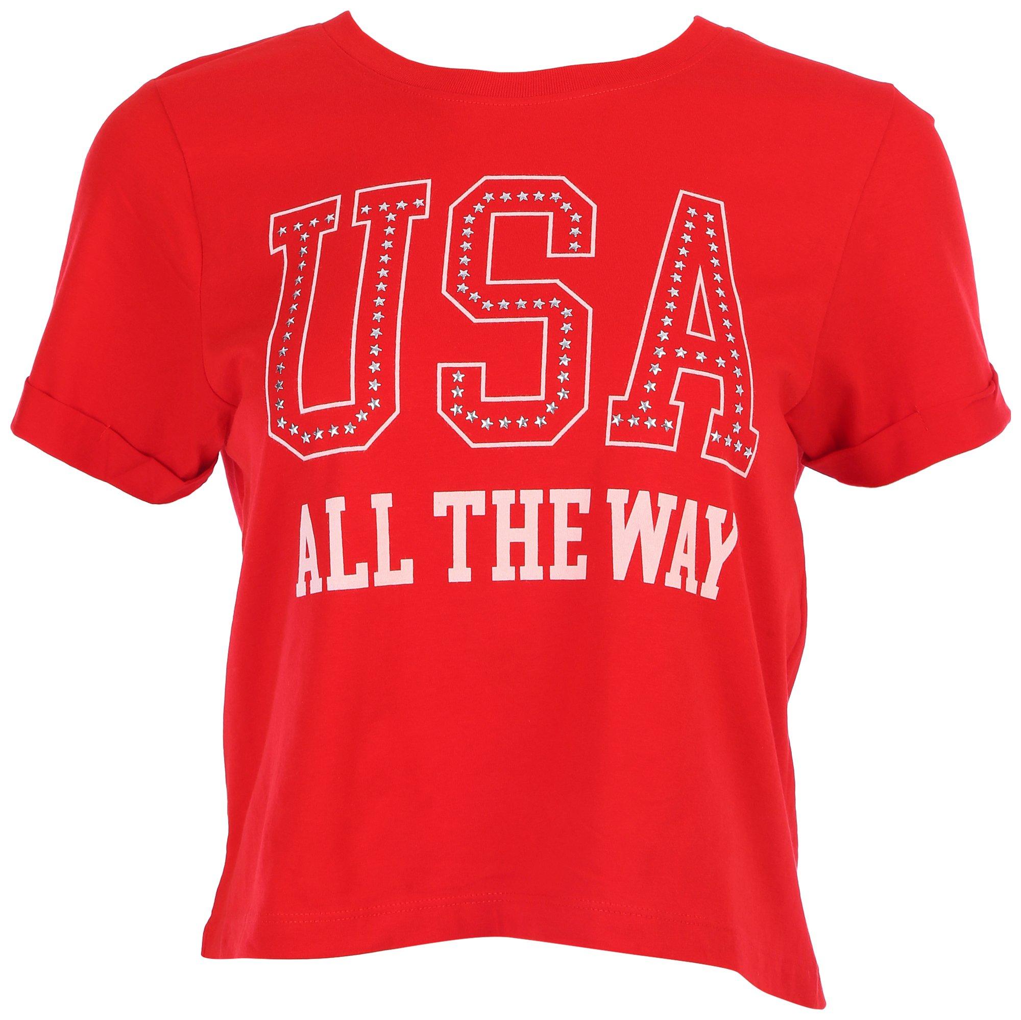 Coastal Dreamer Juniors Americana T-shirt
