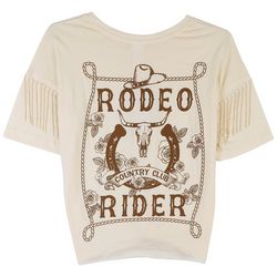 Juniors Rodeo Rider Tassel T-Shirt