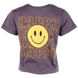 Juniors Happy Happy Happy T-shirt