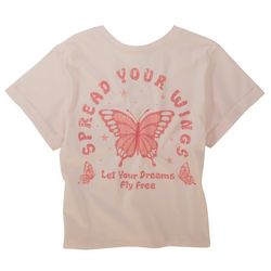 F.S.I Juniors Spread Your Wings Graphic Short Sleeve Shirt