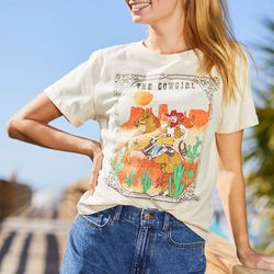 F.S.I Juniors The Cowgirl Graphic Short Sleeve Shirt