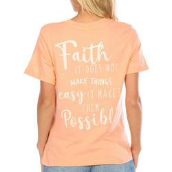 Juniors Faith T-shirt